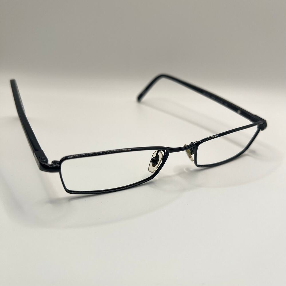 Ray-Ban RB6103 2509 Black Metal Full Rim Eyeglasses Frame Flex Hinge 51-17 140